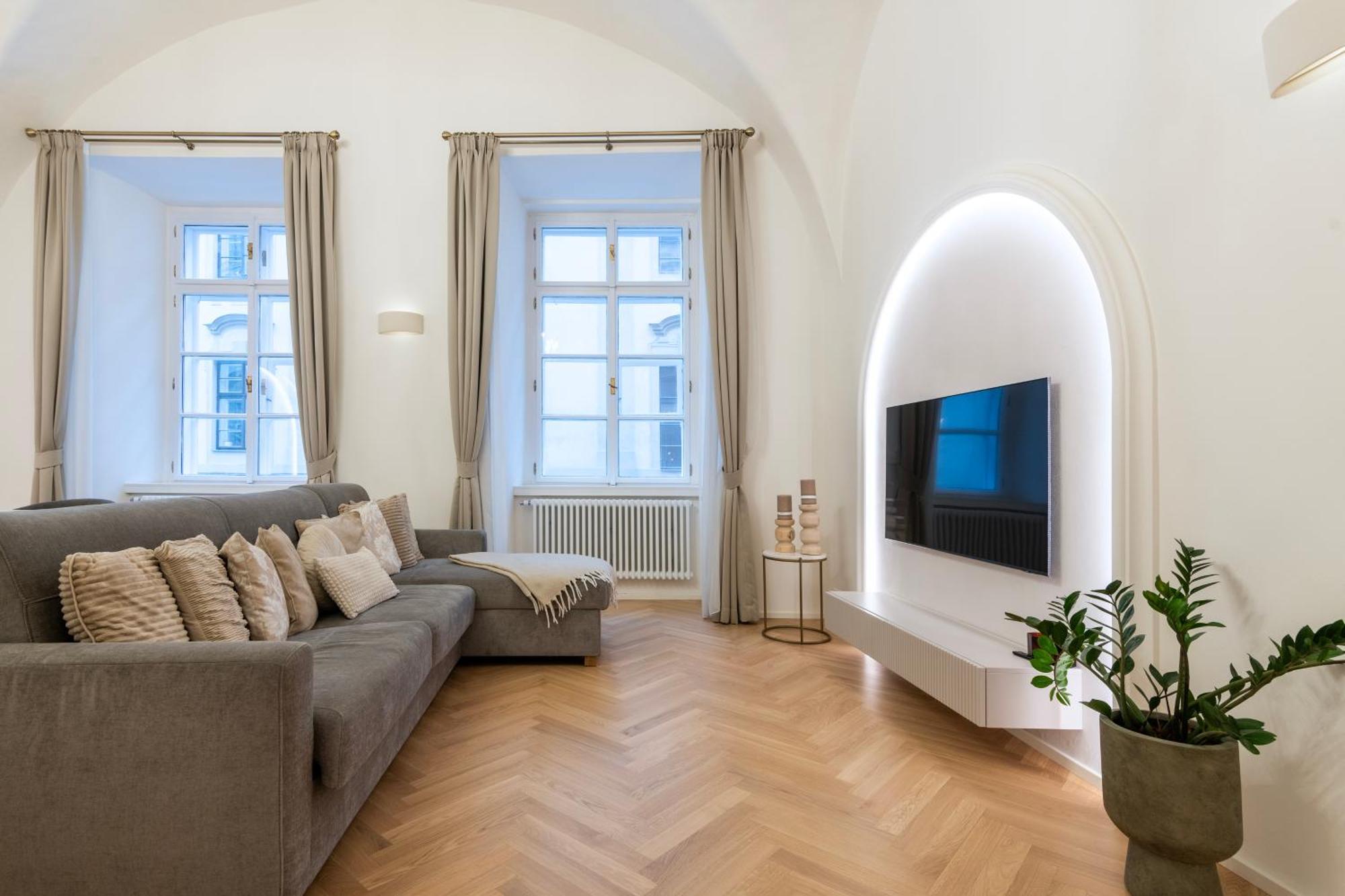 Arch Iv. Appartement Praag Buitenkant foto