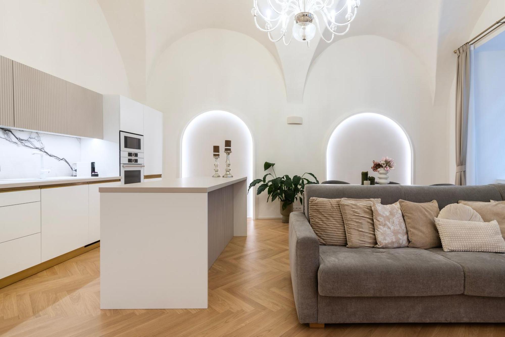 Arch Iv. Appartement Praag Buitenkant foto