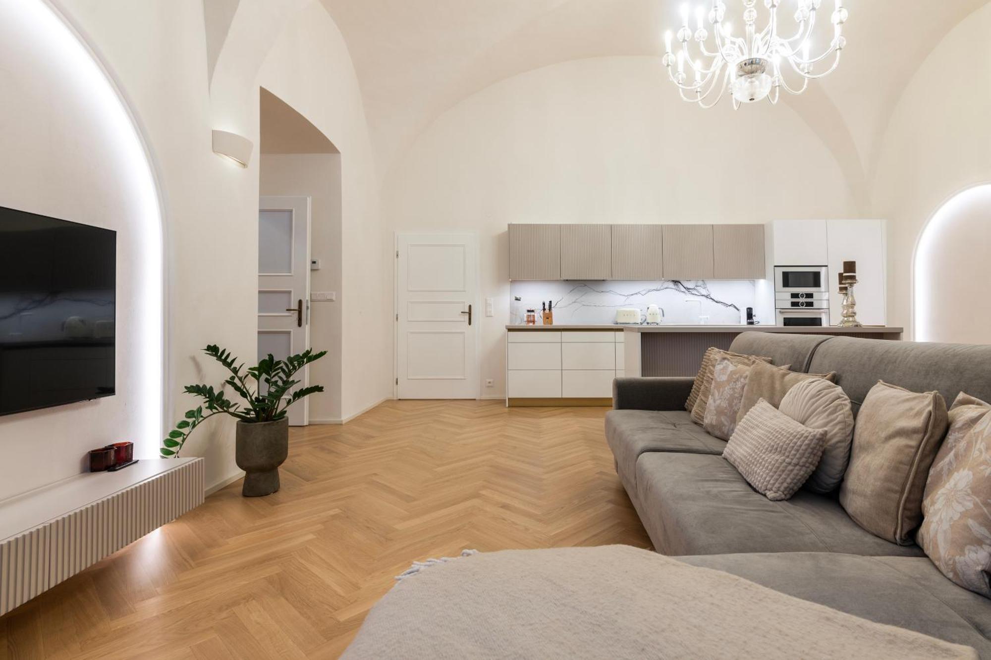 Arch Iv. Appartement Praag Buitenkant foto
